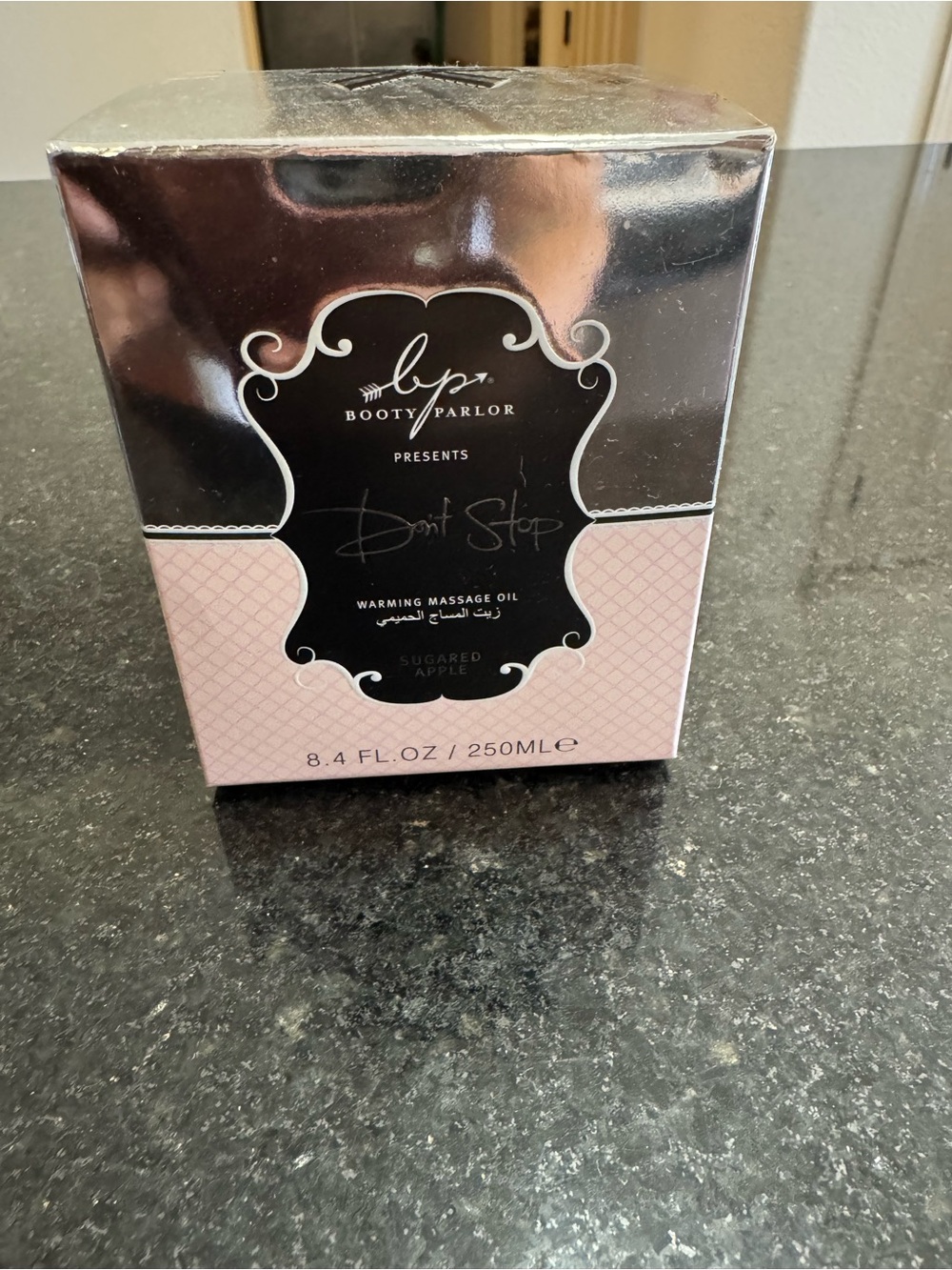 NIB Booty Parlor "Don't Stop" Warming Massage Oil - Sugared Apple - Picture 9 of 14